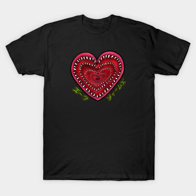 Monster heart T-Shirt by EwwGerms